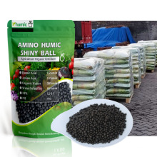 Khumic base fertilizer Amino humic acid fertilizer shiny balls compound NPK 12-3-3